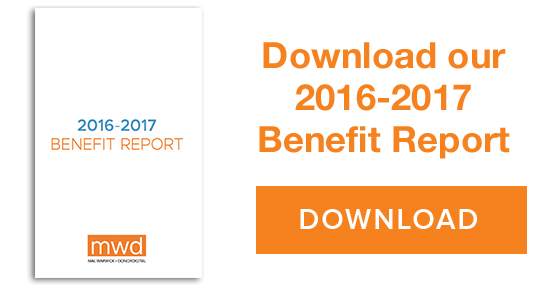 Download our 2016-2017 Benefit Report. DOWNLOAD ->