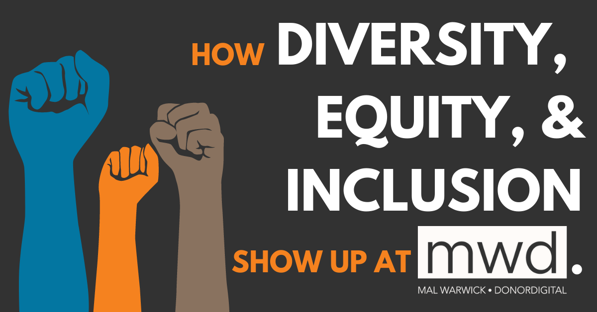 How Diversity, Equity, & Inclusion Show up at MWD